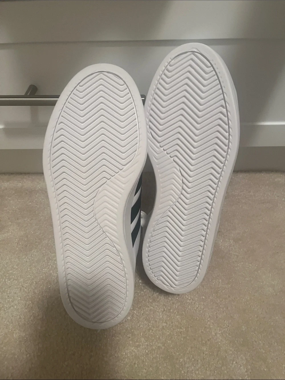 adidas Women’s White and Black Sneakers—Grand Court 3.0 - Picture 4 of 4